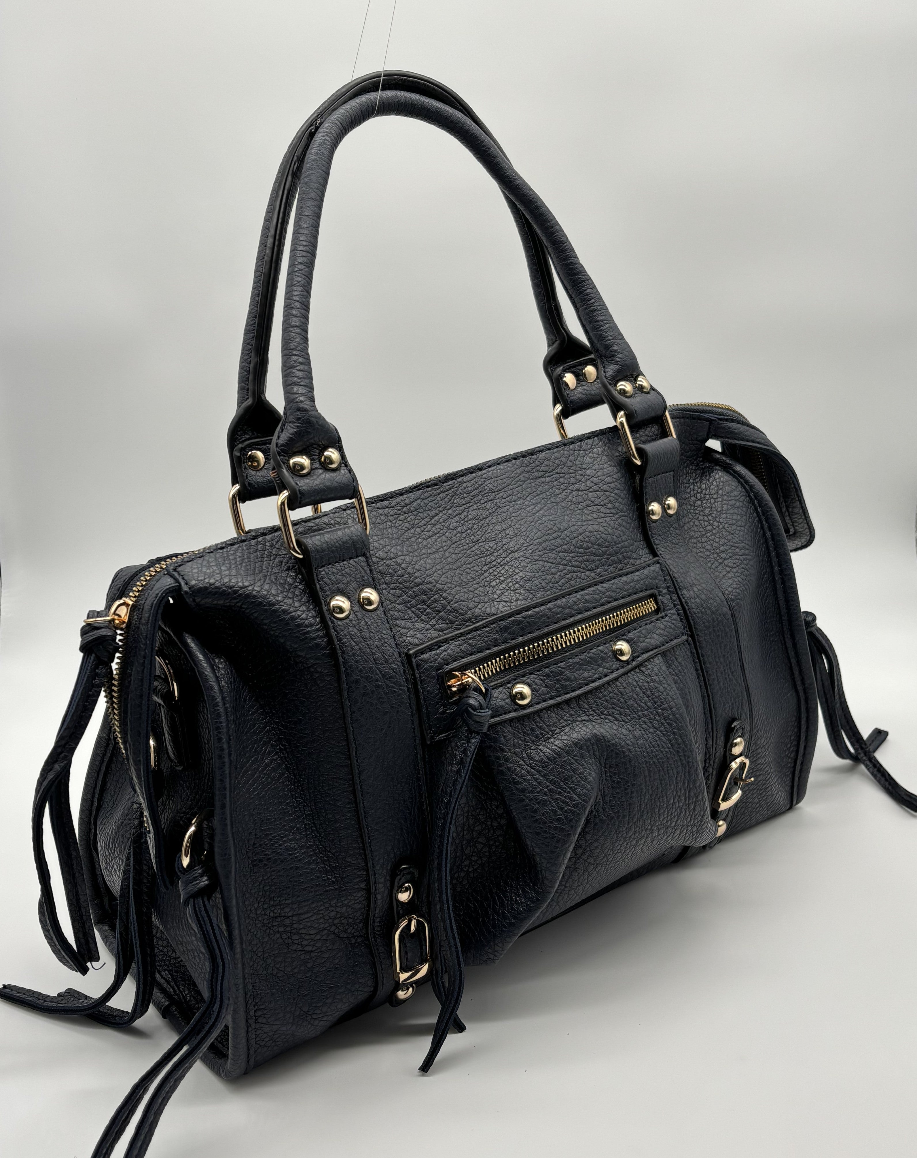 Sac California XL avec anse, frange et bandoulière