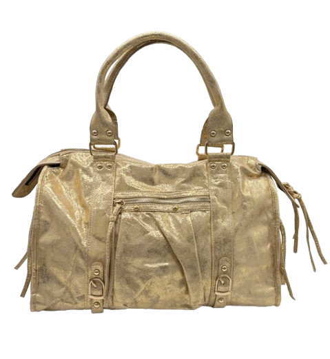 Sac California XXL avec anse, frange et bandoulière