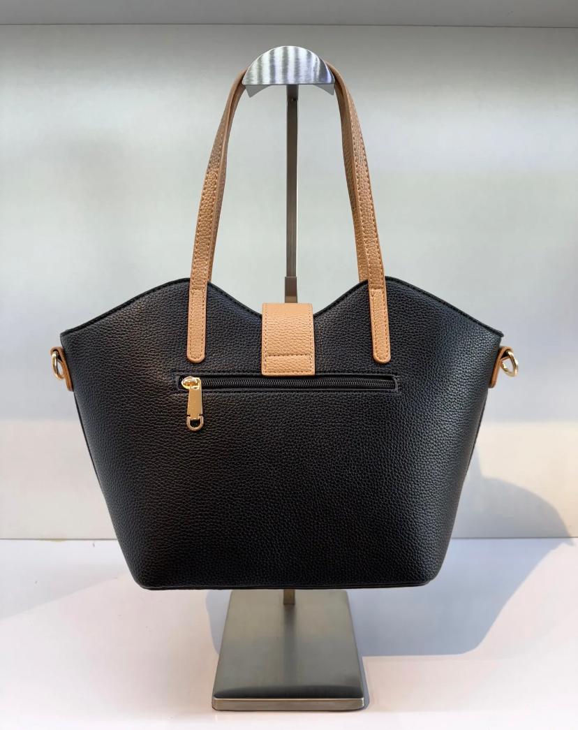 Sac à main Florence - bi color avec bandoulière Dimensions : 35 x 21 x 11 cm