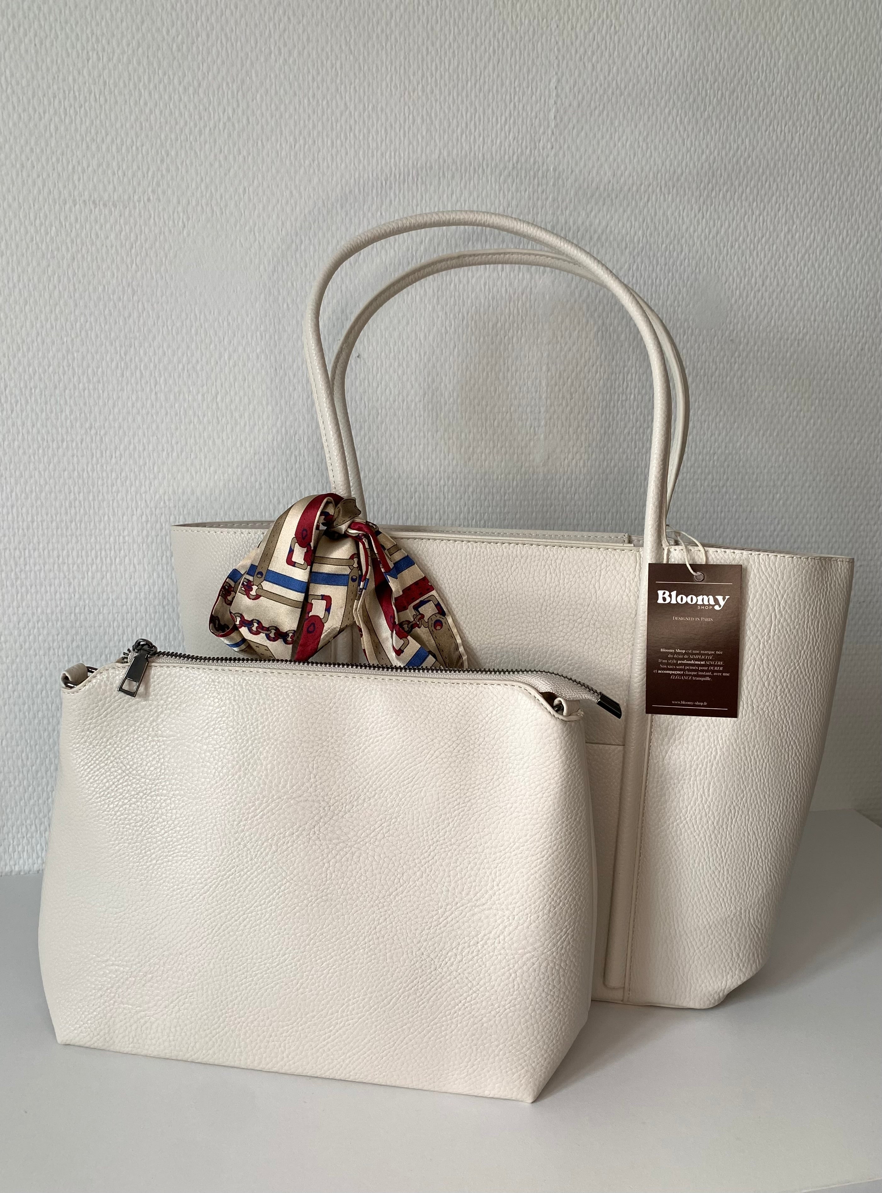 Lima Grand sac à main avec anse bandoulière et pochette de sac