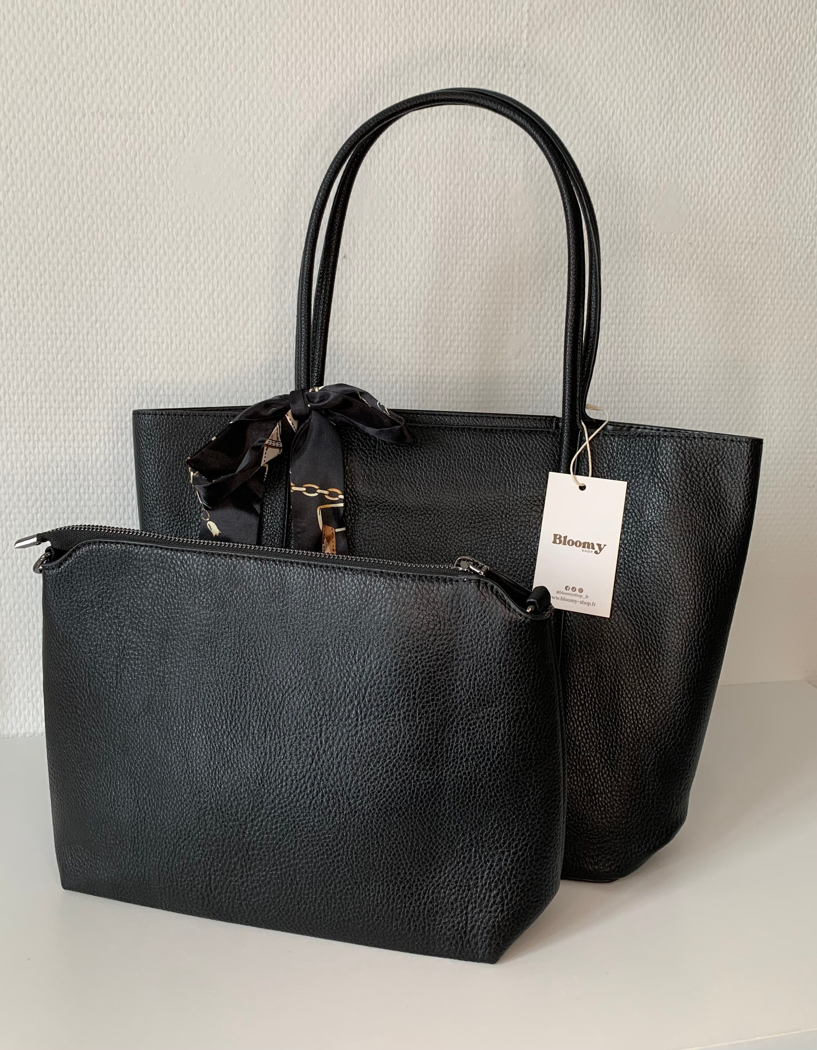 Lima Grand sac à main avec anse bandoulière et pochette de sac