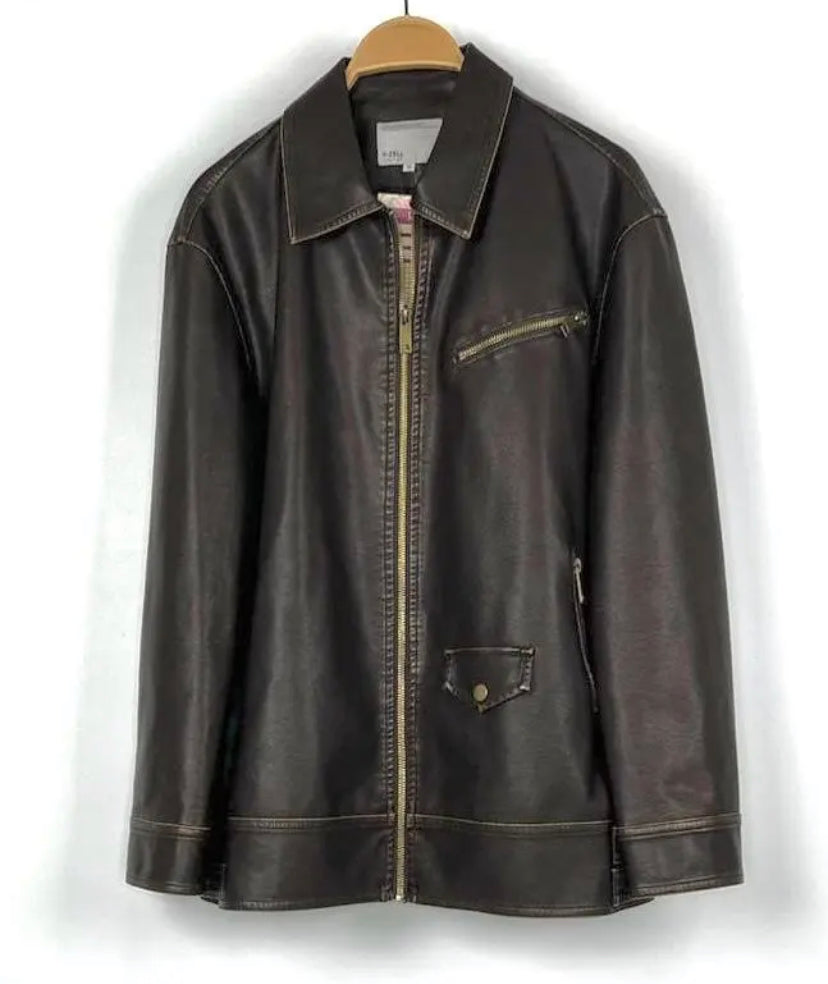 Blouson simili cuir