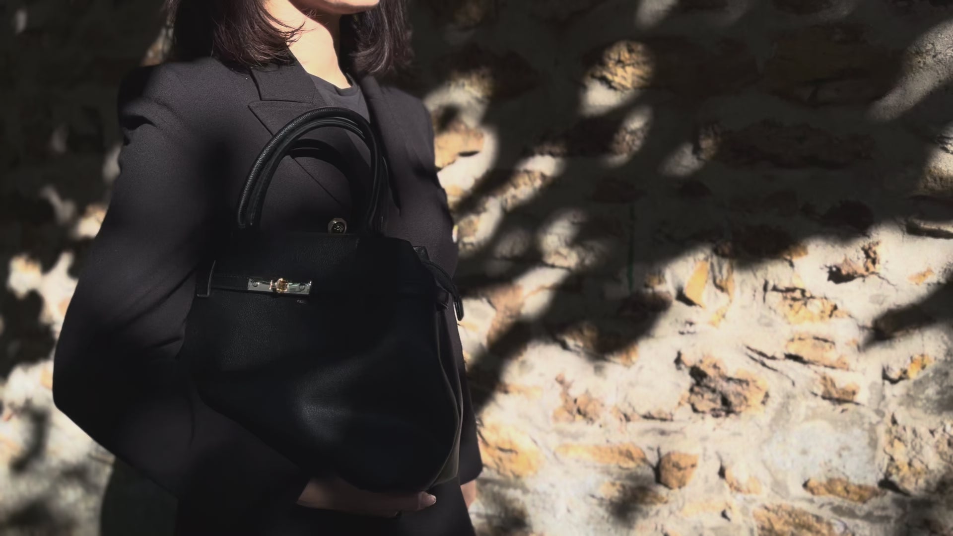 Bolso negro grande